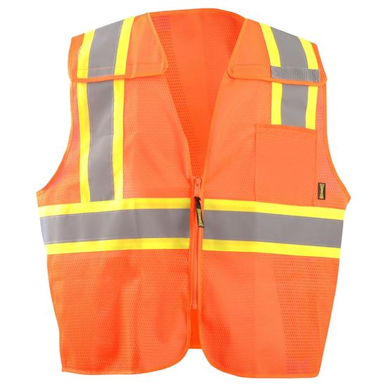 Picture of Occunomix Class 2 Type R 5 pt. Two Tone Mesh Vest