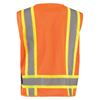 Picture of Occunomix Class 2 Type R High Visibility Value Two-Tone Surveyor Mesh Vest